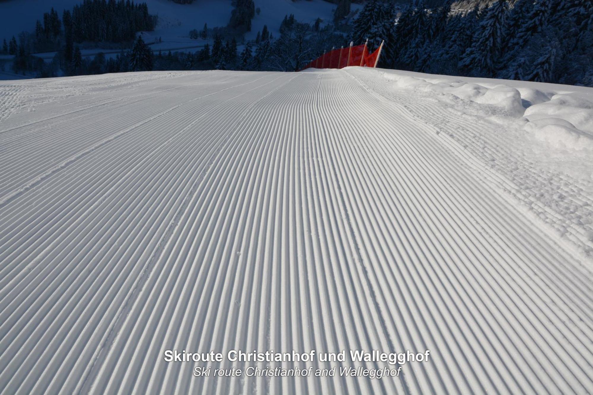 Ski In-Ski Out - Gaestehaeuser Saalbach-Hinterglemm - Wallegghof Christianhof 외부 사진
