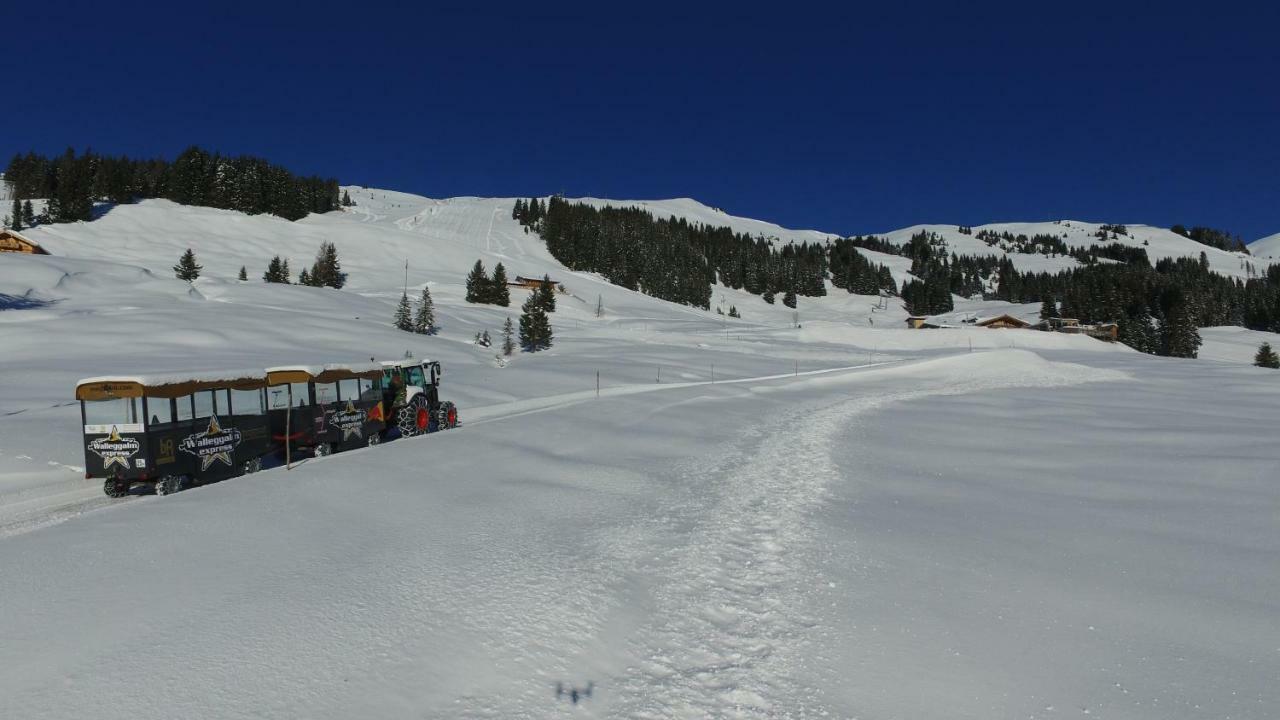 Ski In-Ski Out - Gaestehaeuser Saalbach-Hinterglemm - Wallegghof Christianhof 외부 사진